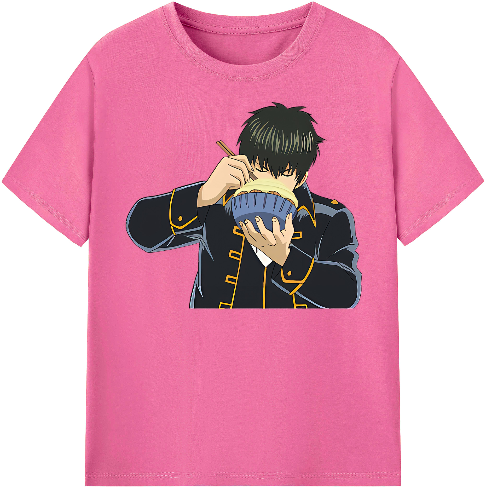 （画像用） ぎんたま 坂田銀時（さかたぎんとき） 神楽 志村新八（しむら しんぱち） GINTAMA Sakata Gintoki Kagura Shimura Shinpachi レディースカジュアルプリントTシャツ（綿100％）